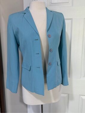 💯 Silk Baby 🩵 Blazer by Josephine Chaus